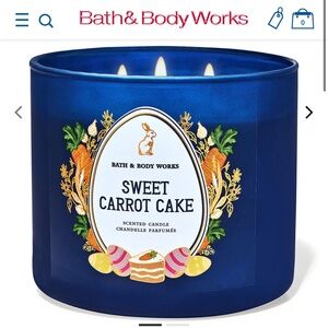 Sweet Carrot Cake 3-Wick Candle - Bath & Body Works